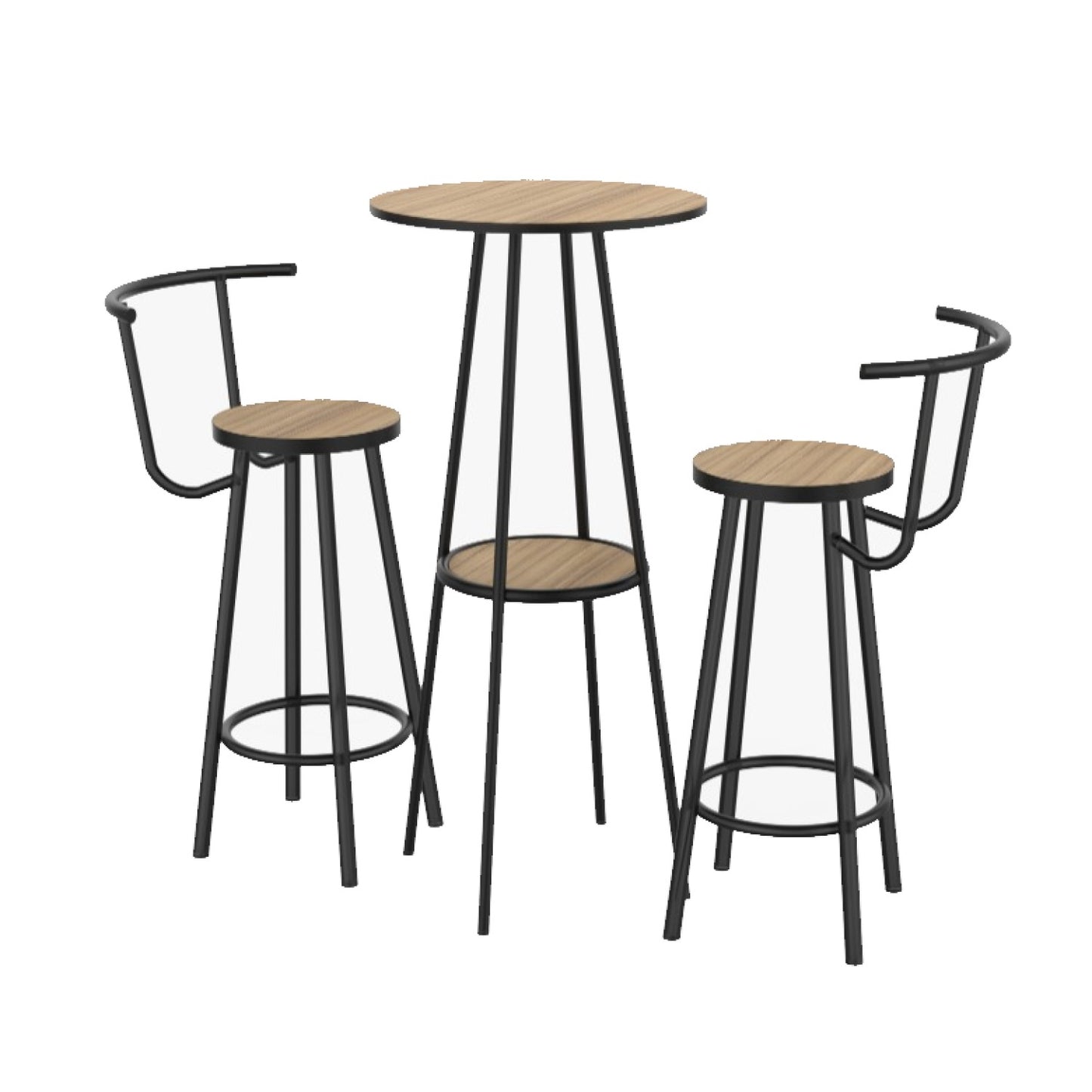 Mesa Bar Milán Madera/CocoBolo