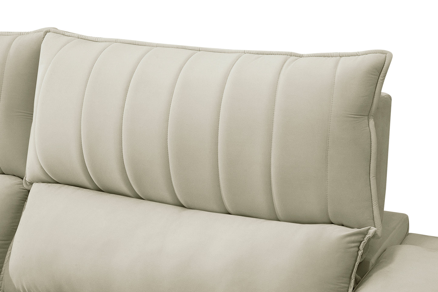 Sofá Bariloche 3 Cuerpos Reclinable Beige