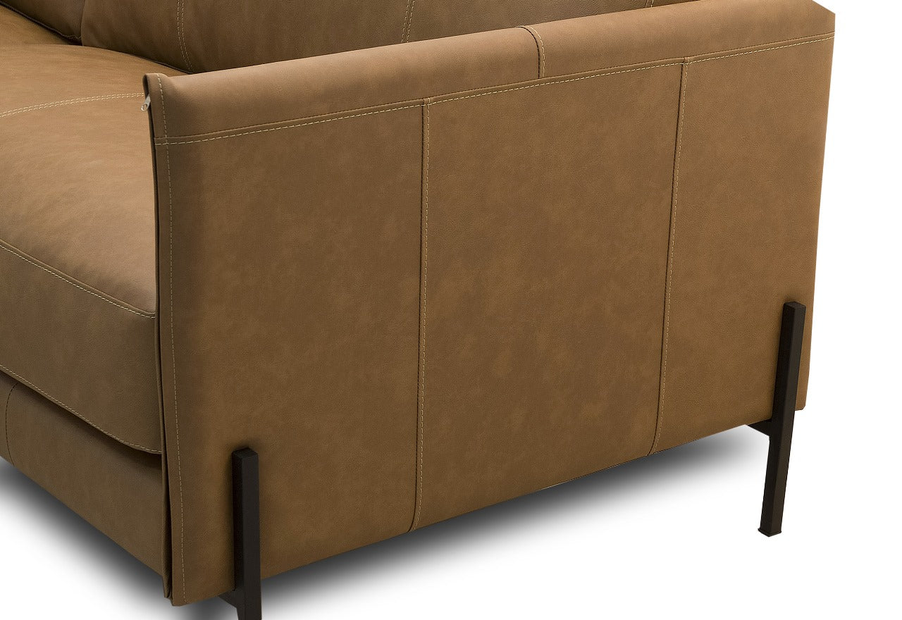 Sofá Cuero Chabli Cafe