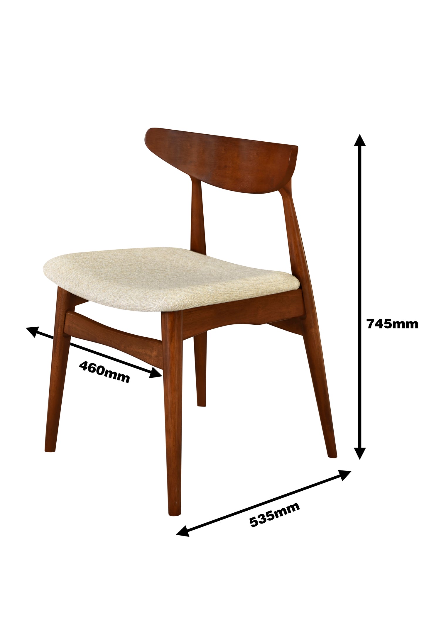 Set de comedor 6 sillas Dali Beige