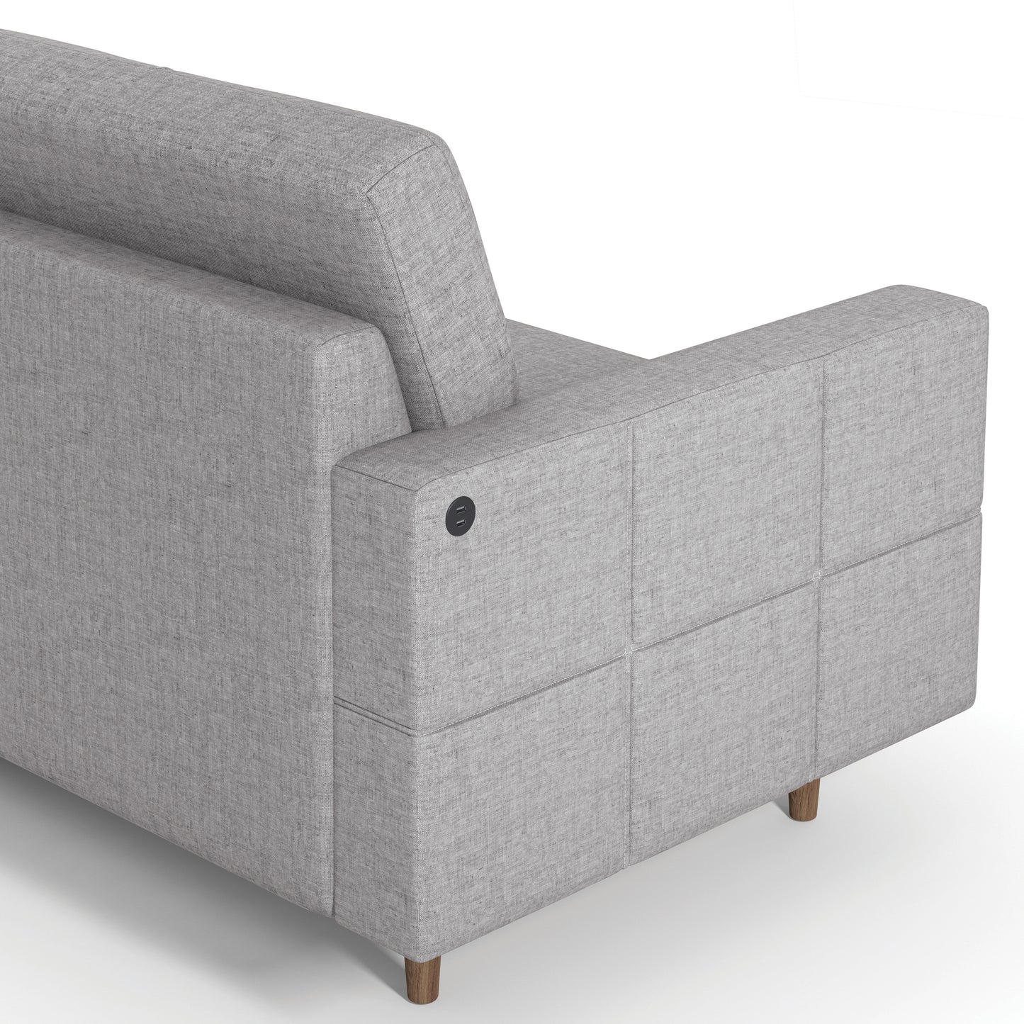 Sofá Monjave 3 Cuerpos (con puerto USB)