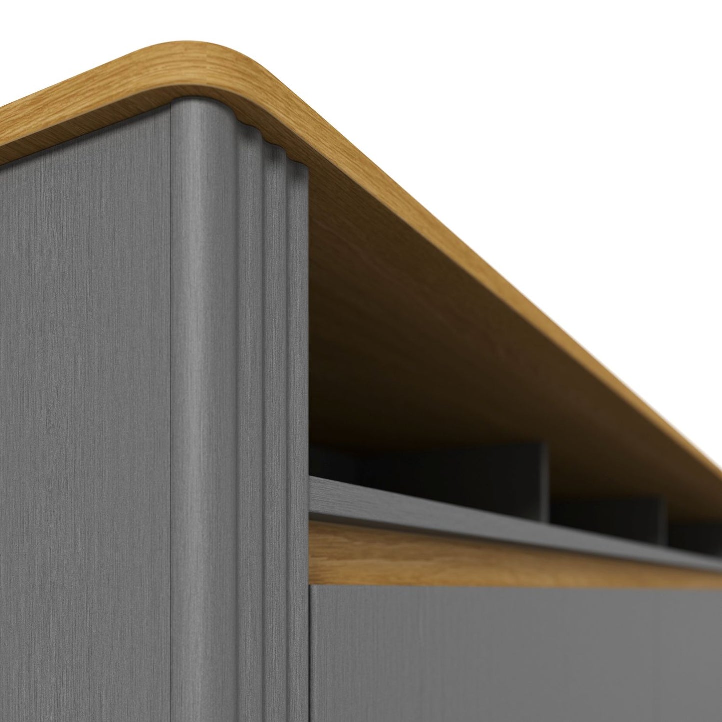 RACK OLMO 220 CM GRIS