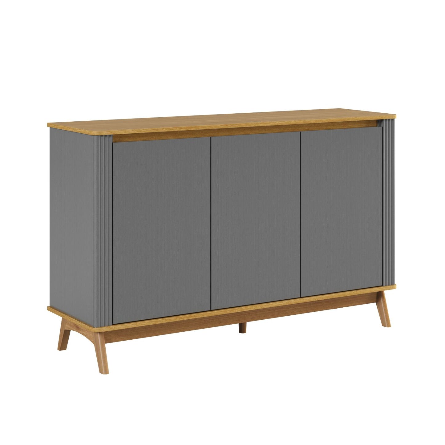 Buffet Sara 3 Puertas Gris