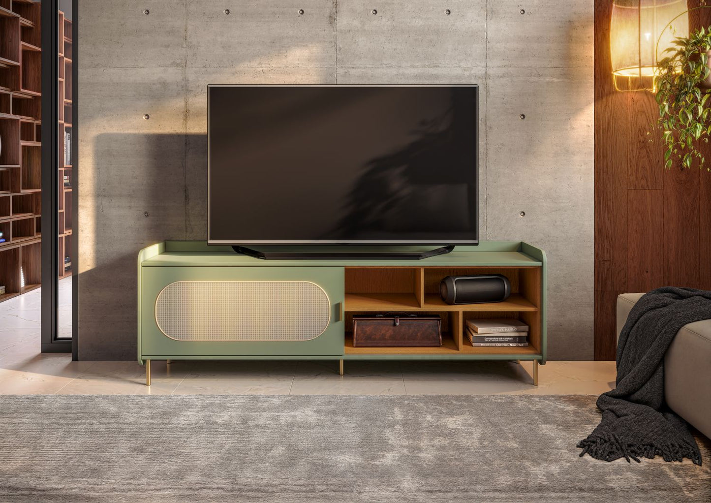 Rack Noa Verde 180 CM