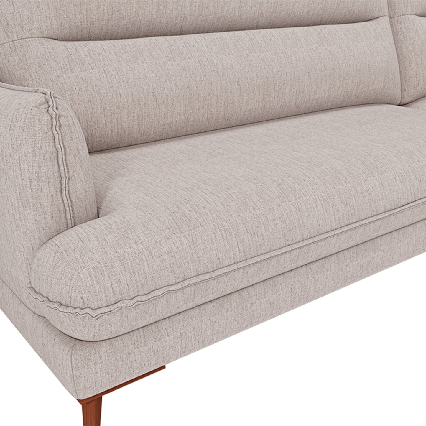 Sofá 3 Cuerpos Boston Beige