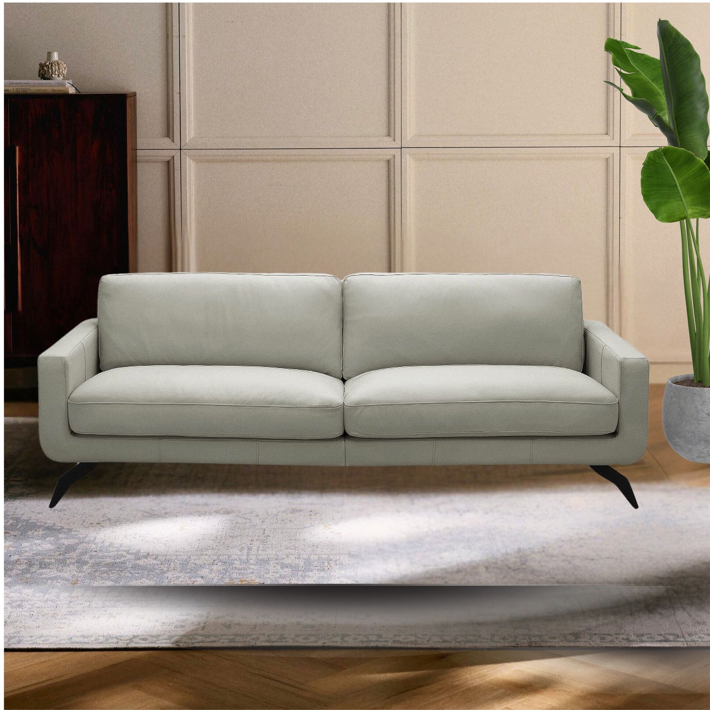 Sofa Trivento Cuero Beige