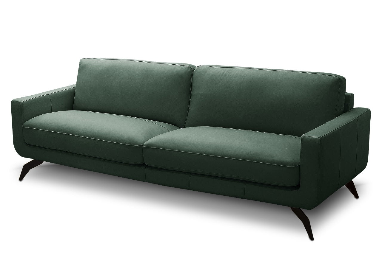Sofa Trivento Cuero Verde