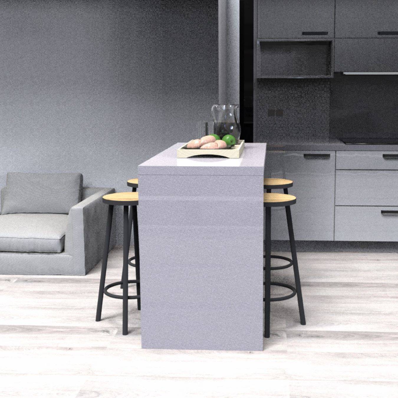 Taburete Madera/CocoBolo