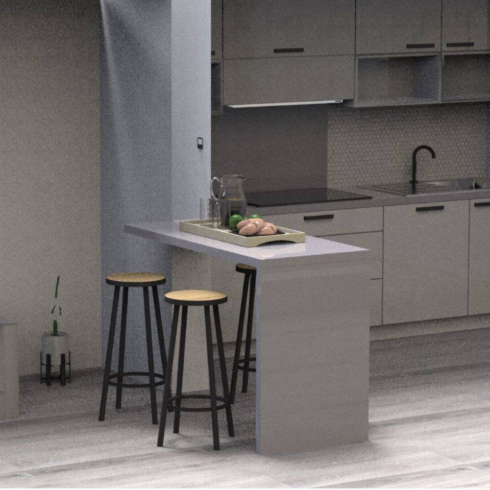 Taburete Madera/CocoBolo