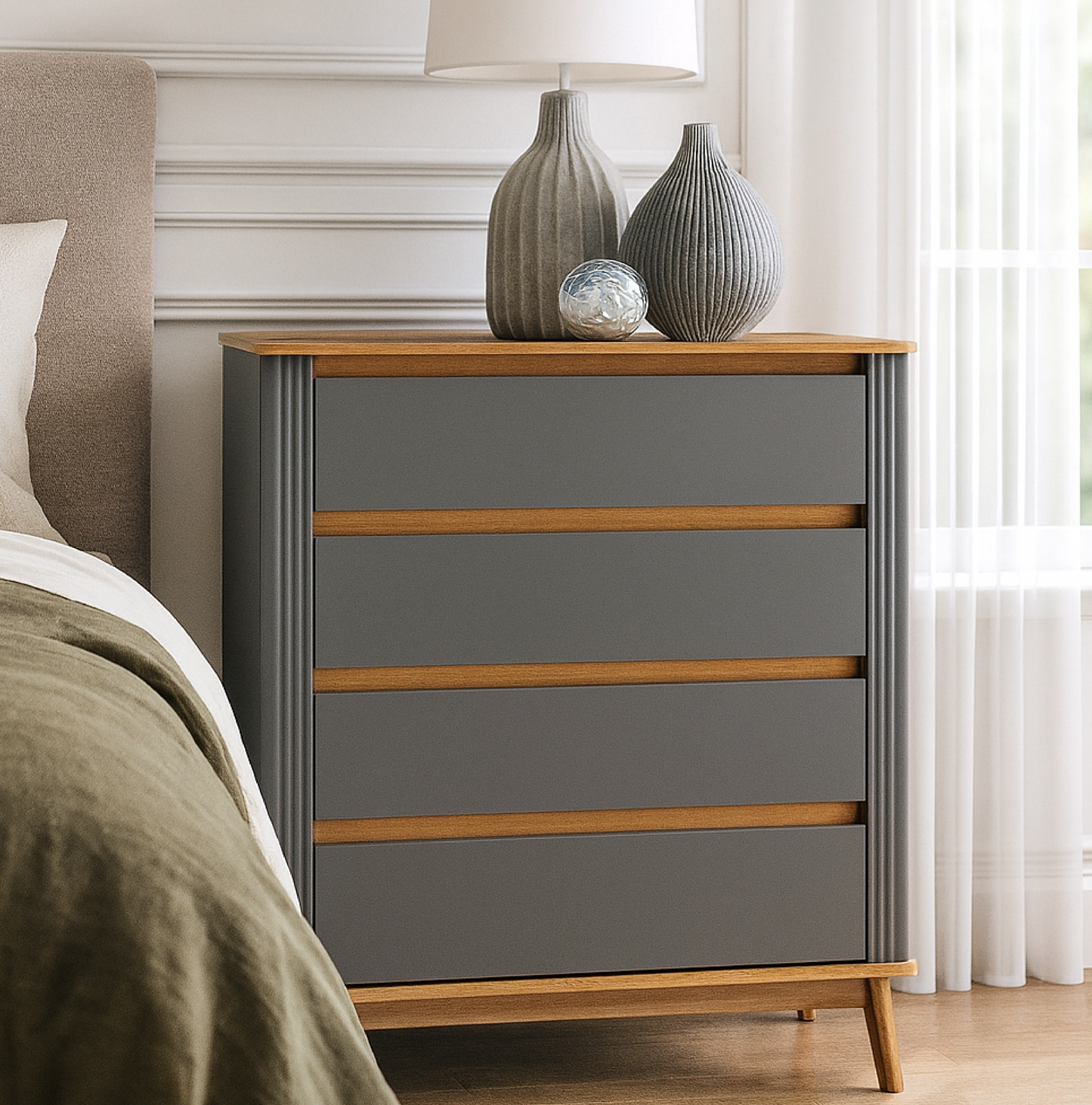 COMODA ALBA GRIS