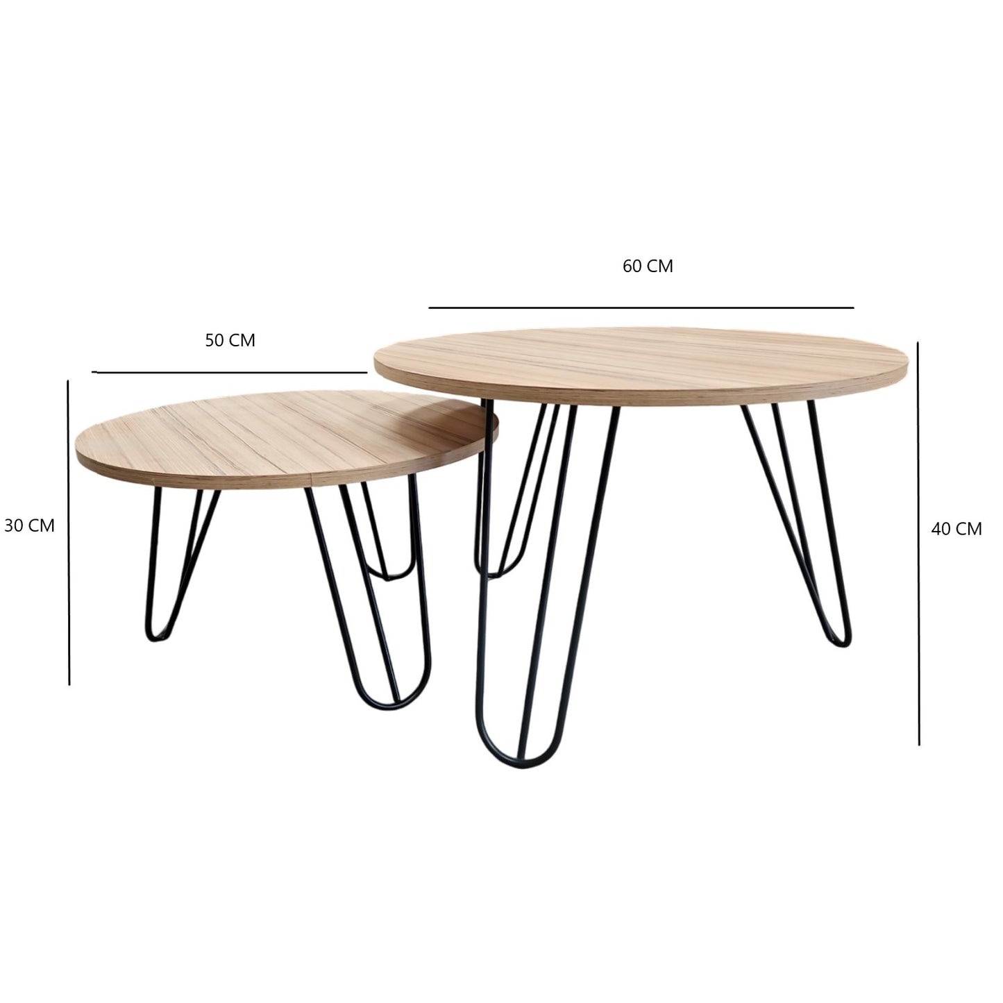 Mesa de Centro Duo Bizet