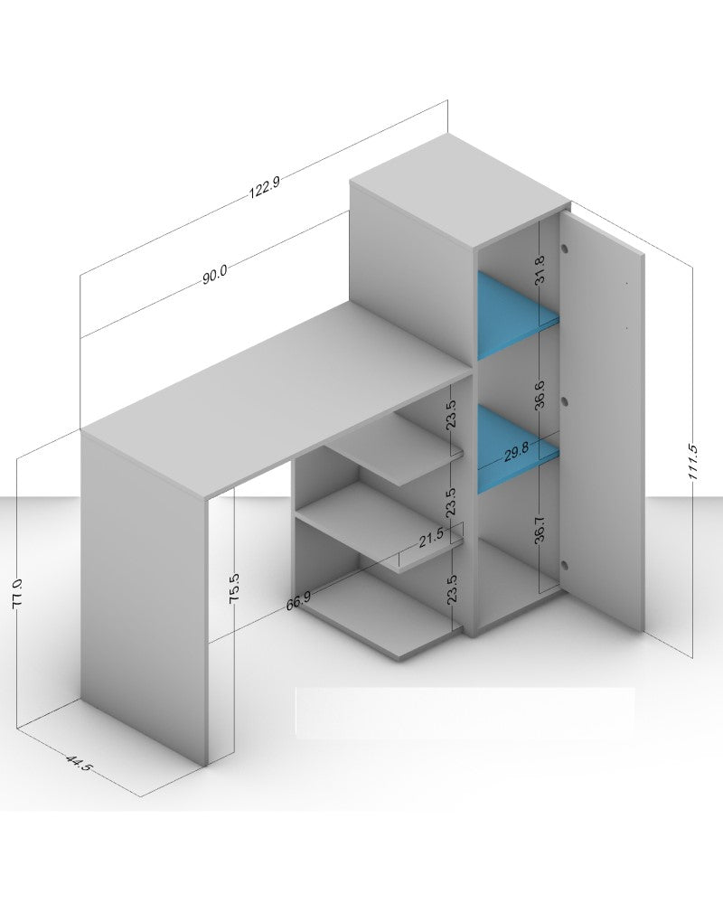 Escritorio Estante Onix