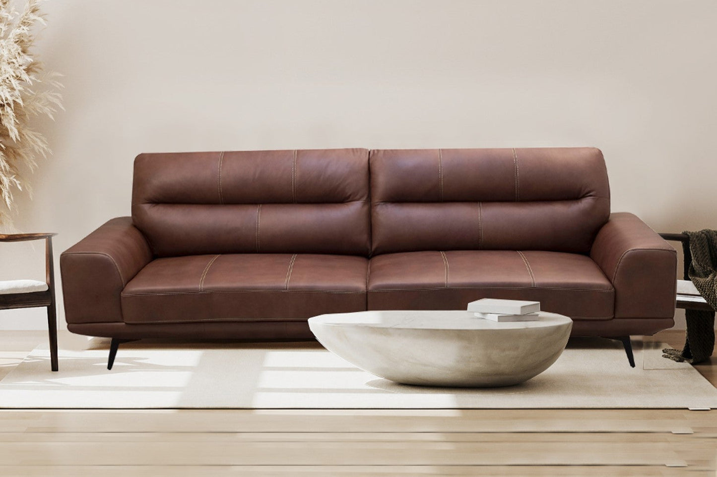 Sofá Cuero Norton Café