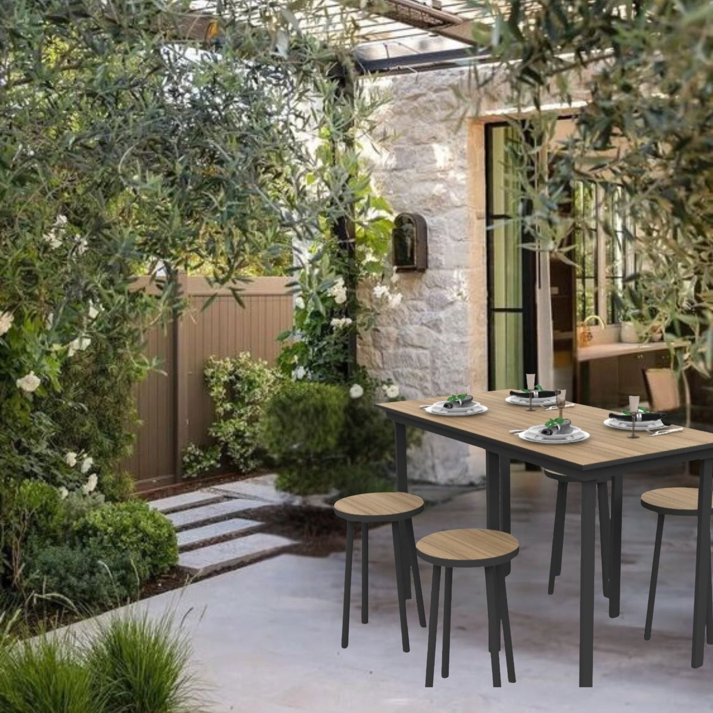 Piso Taburete Modern