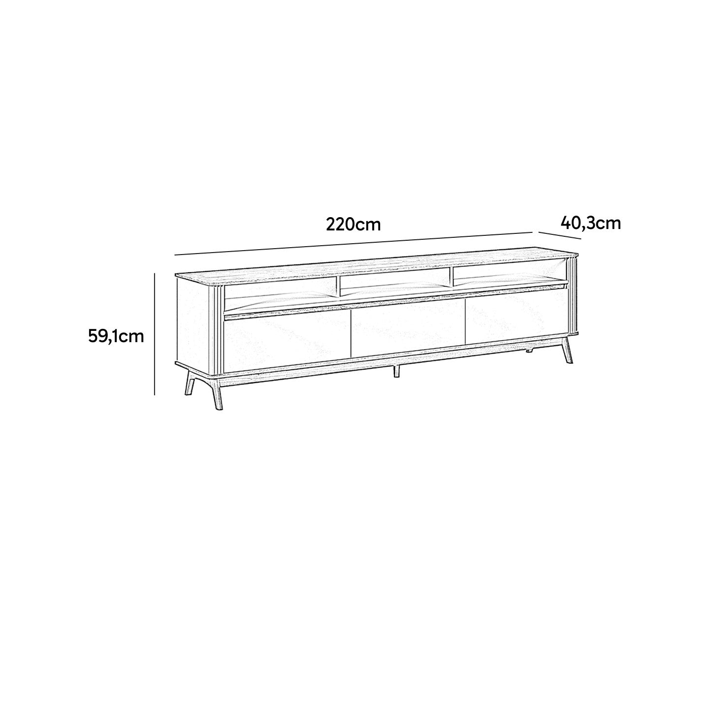 RACK OLMO 220 VERDE
