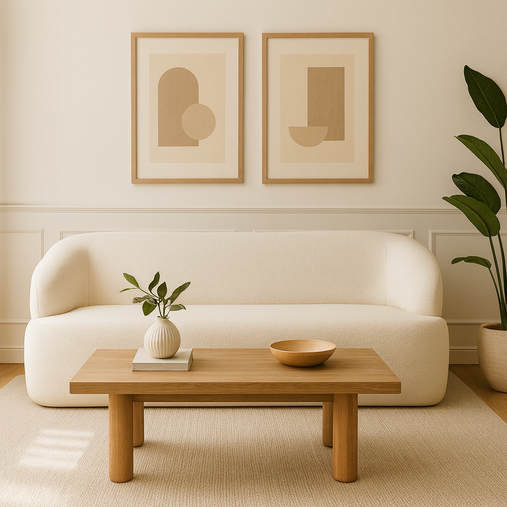 Sofá 3 cuerpos Chandon Beige - 180 cm