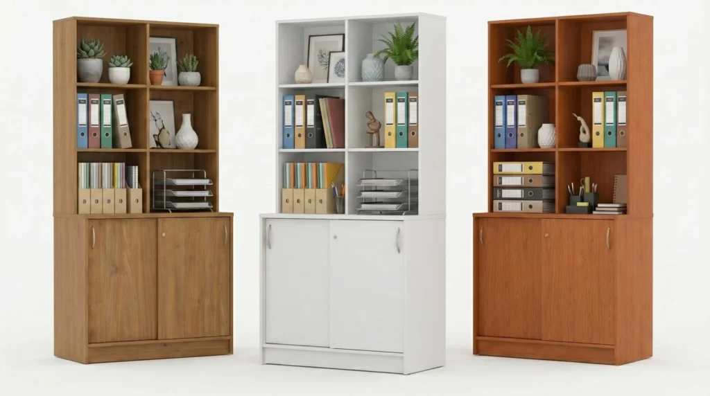 BIBLIOTECA WOOD BASE